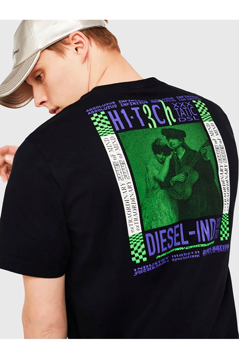 Camiseta Para Hombre T-just-l9 Diesel Adulto | Camiseta | Diesel Adulto