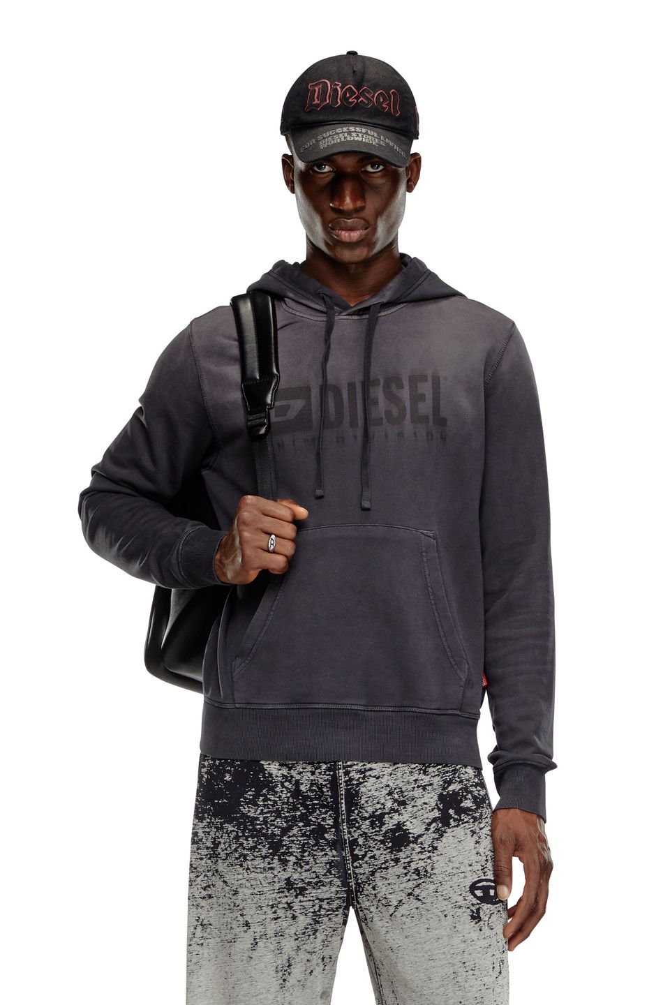Moletom Diesel S-Ginn Hood-K44 Felpa